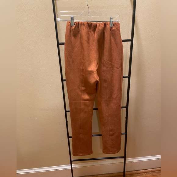 Anthropologie Avec les filles faux suede cropped leggings NWT - Picture 7 of 9